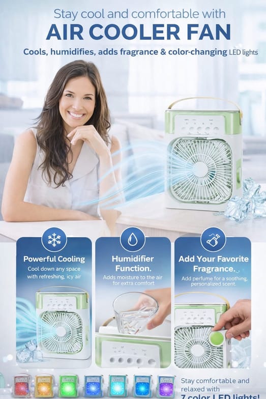 Minicooler 1 USB Air Cooler (Multicolor LED)