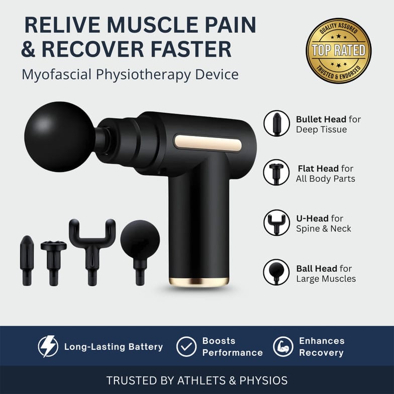 Silent Operation Massage Gun for Full Body