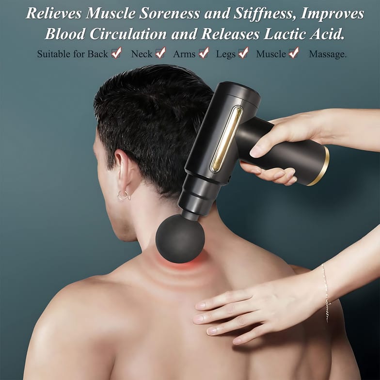 Silent Operation Massage Gun for Full Body
